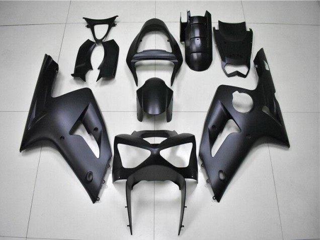 Buy 2003-2004 Matte Black Kawasaki ZX6R Motorbike Fairing Kits UK Buy 2003-2004 Matte Black Kawasaki ZX6R Motorbike Fairing Kits UK