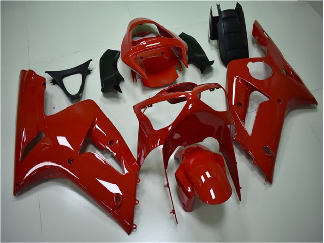 Buy 2003-2004 Red Kawasaki ZX6R Motor Fairings UK Buy 2003-2004 Red Kawasaki ZX6R Motor Fairings UK