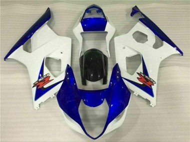 Buy 2003-2004 White Blue Suzuki GSXR 1000 Bike Fairings UK