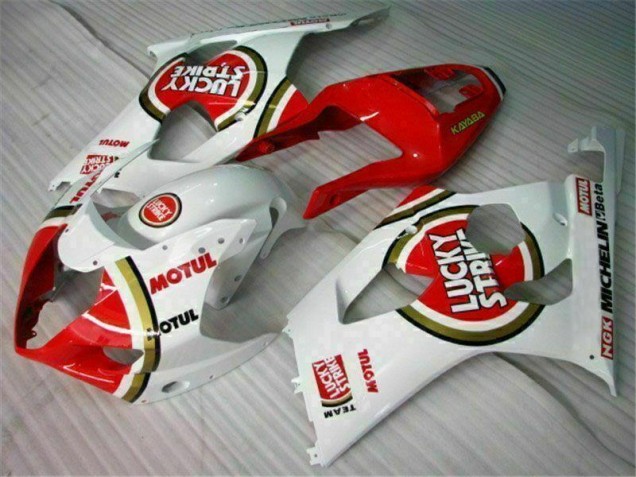 Buy 2003-2004 Red White Suzuki GSXR 1000 Motorbike Fairing Kits UK Buy 2003-2004 Red White Suzuki GSXR 1000 Motorbike Fairing Kits UK