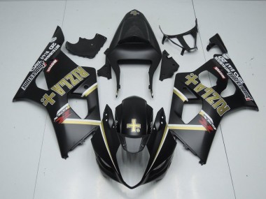 Buy 2003-2004 Matte Black Rizla Suzuki GSXR 1000 Motorbike Fairing UK