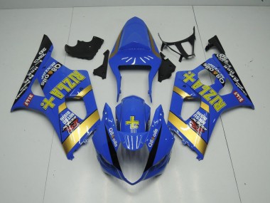 Buy 2003-2004 Blue Rizla Suzuki GSXR 1000 Motorcycle Fairings Kits UK
