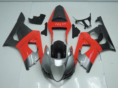 Buy 2003-2004 Red and Grey Suzuki GSXR 1000 Motorbike Fairing UK