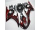 Buy 2003-2005 Black Red Flame Yamaha YZF R6 Motorcycle Fairing UK