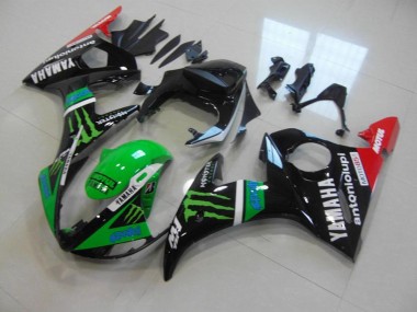 Buy 2003-2005 Green Monster Yamaha YZF R6 Replacement Motorcycle Fairings UK