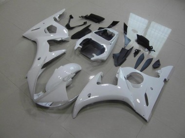 Buy 2003-2005 White No Decals Yamaha YZF R6 Motorcylce Fairings UK