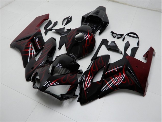 Buy 2004-2005 Red Black Honda CBR1000RR Motorbike Fairing Kits UK Buy 2004-2005 Red Black Honda CBR1000RR Motorbike Fairing Kits UK