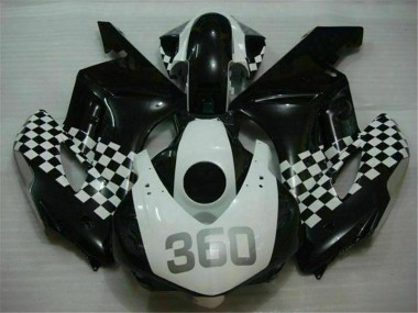 Buy 2004-2005 White Black Honda CBR1000RR Replacement Fairings UK
