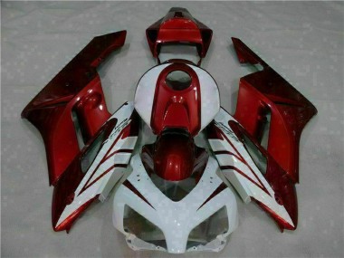 Buy 2004-2005 White Red Honda CBR1000RR Bike Fairing Kit UK
