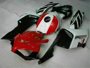 Buy 2004-2005 Black White Honda CBR1000RR Motorcycle Fairings Kits UK