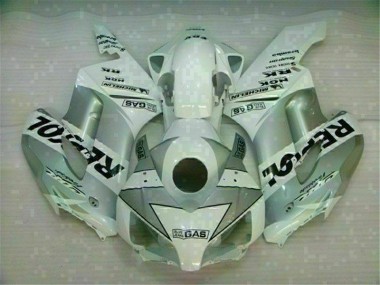 Buy 2004-2005 White Silver Repsol Honda CBR1000RR Motorcyle Fairings UK