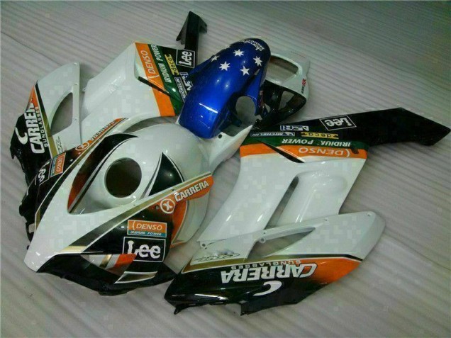 Buy 2004-2005 White Blue Honda CBR1000RR Replacement Fairings UK Buy 2004-2005 White Blue Honda CBR1000RR Replacement Fairings UK