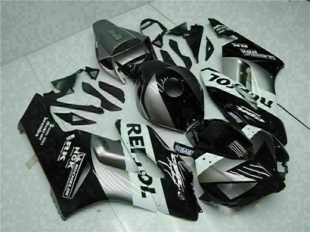 Buy 2004-2005 Grey Black Repsol Honda CBR1000RR Motorcycle Fairings Kits UK Buy 2004-2005 Grey Black Repsol Honda CBR1000RR Motorcycle Fairings Kits UK