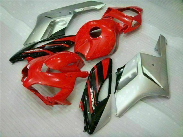 Buy 2004-2005 Red Silver Honda CBR1000RR Moto Fairings UK