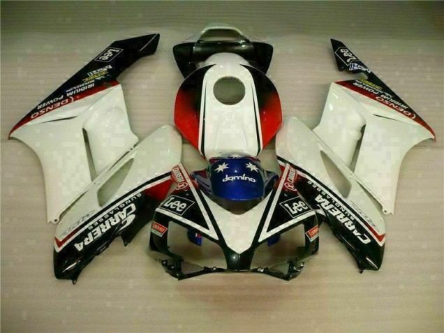 Buy 2004-2005 White Black Honda CBR1000RR Motorbike Fairing Kits UK