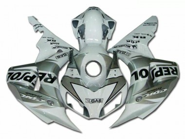 Buy 2004-2005 Silver Repsol Honda CBR1000RR Bike Fairings & Plastics UK