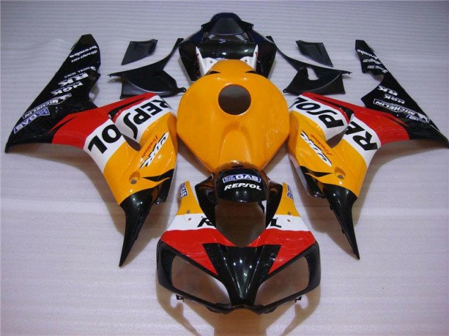 Buy 2004-2005 Orange Black Repsol Honda CBR1000RR Motorcycle Fairings Kits UK Buy 2004-2005 Orange Black Repsol Honda CBR1000RR Motorcycle Fairings Kits UK