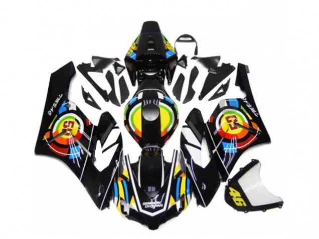 Buy 2004-2005 Black Honda CBR1000RR Motorcycle Fairings Kits UK Buy 2004-2005 Black Honda CBR1000RR Motorcycle Fairings Kits UK