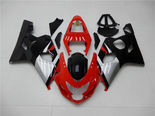 Buy 2004-2005 Red Black Suzuki GSXR 600/750 Motorbike Fairing Kits UK Buy 2004-2005 Red Black Suzuki GSXR 600/750 Motorbike Fairing Kits UK