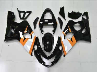 Buy 2004-2005 Orange Black Suzuki GSXR 600/750 Motorcycle Fairings UK