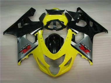 Buy 2004-2005 Yellow Black Suzuki GSXR 600/750 Motorbike Fairing UK