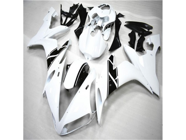 Buy 2004-2006 White Black Yamaha YZF R1 Motorcycle Fairing Kit UK