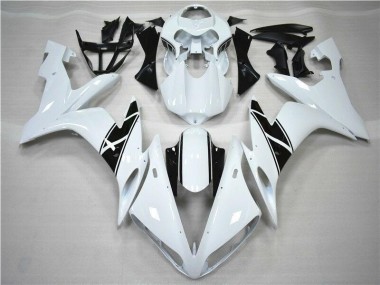 Buy 2004-2006 White Black Yamaha YZF R1 Motorcycle Fairing Kit UK