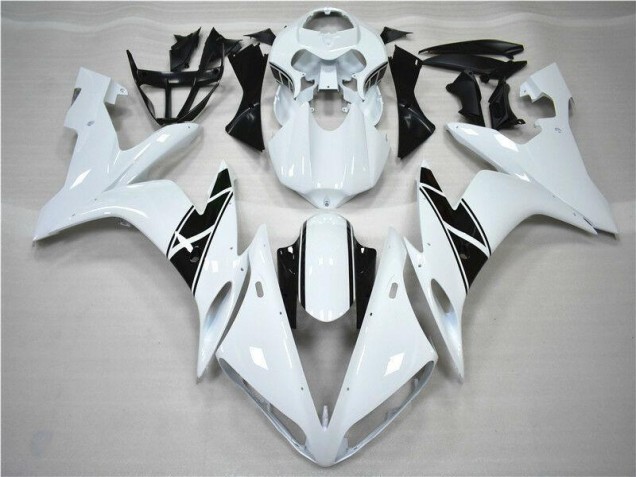 Buy 2004-2006 White Black Yamaha YZF R1 Motorcycle Fairing Kit UK