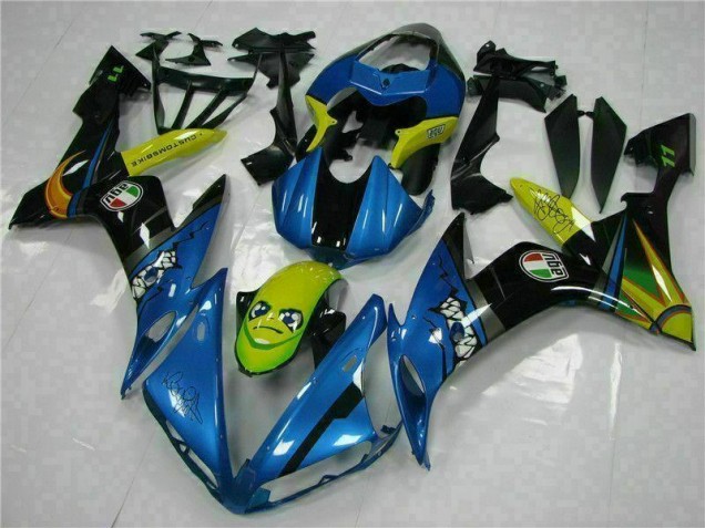 Buy 2004-2006 Blue Yamaha YZF R1 Motorcycle Replacement Fairings UK