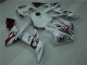 Buy 2004-2006 White Red Flame Yamaha YZF R1 Motorcyle Fairings UK