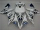 Buy 2004-2006 White Blue Flame Yamaha YZF R1 Replacement Fairings UK