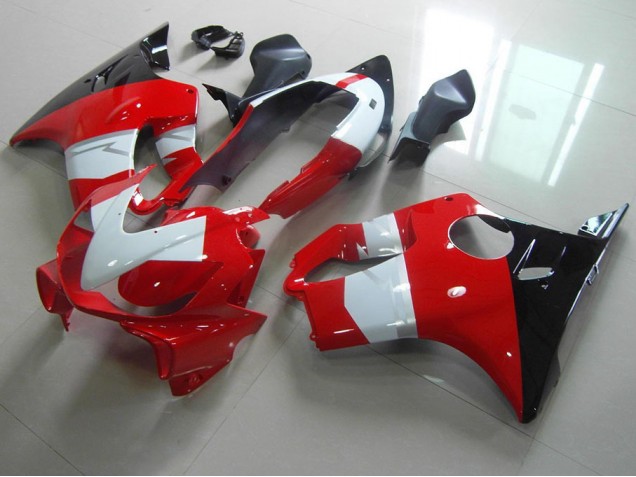 Buy 2004-2007 Red White Black Honda CBR600 F4i Motorcycle Fairings Kit UK