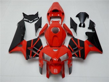 Buy 2005-2006 Red Black Honda CBR600RR Motorcycle Fairings Kits UK