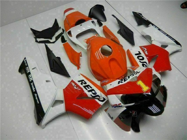 Buy 2005-2006 Orange Repsol Honda CBR600RR Bike Fairing Kit UK Buy 2005-2006 Orange Repsol Honda CBR600RR Bike Fairing Kit UK