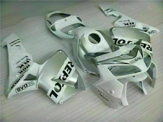 Buy 2005-2006 White Repsol Honda CBR600RR Motorbike Fairing Kits UK Buy 2005-2006 White Repsol Honda CBR600RR Motorbike Fairing Kits UK