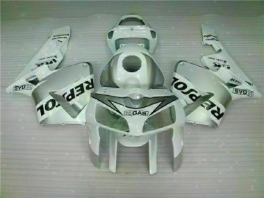 Buy 2005-2006 White Repsol Honda CBR600RR Motorbike Fairing Kits UK