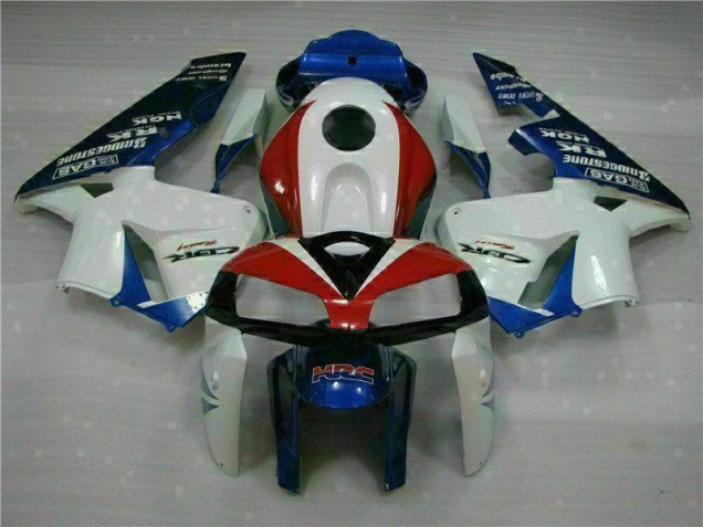 Buy 2005-2006 White Blue Honda CBR600RR Moto Fairings UK Buy 2005-2006 White Blue Honda CBR600RR Moto Fairings UK