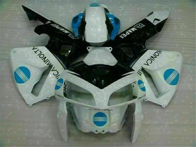 Buy 2005-2006 White Blue Honda CBR600RR Motorcyle Fairings UK Buy 2005-2006 White Blue Honda CBR600RR Motorcyle Fairings UK