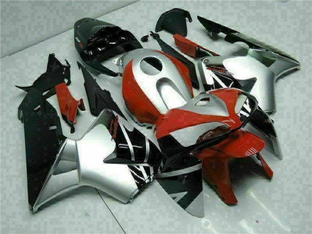 Buy 2005-2006 Black Silver Red Honda CBR600RR Motorcycle Fairings UK Buy 2005-2006 Black Silver Red Honda CBR600RR Motorcycle Fairings UK