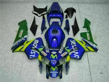 Buy 2005-2006 Blue Honda CBR600RR Motorbike Fairings UK
