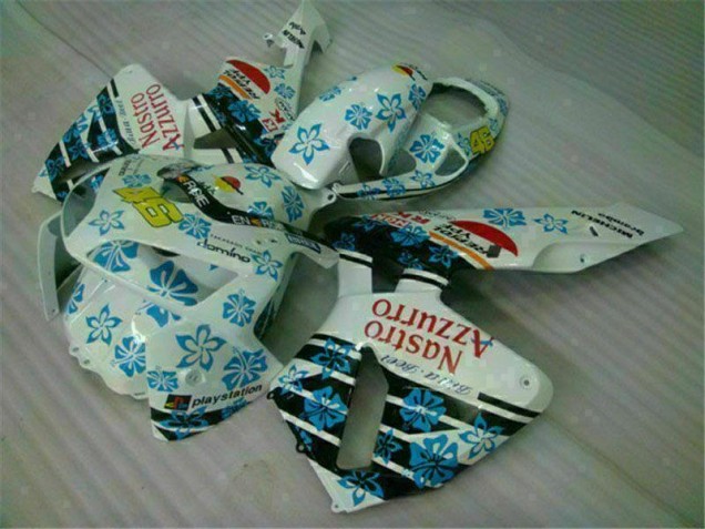 Buy 2005-2006 White Blue Nastro Azzurro 46 Honda CBR600RR Motorcycle Fairing UK Buy 2005-2006 White Blue Nastro Azzurro 46 Honda CBR600RR Motorcycle Fairing UK