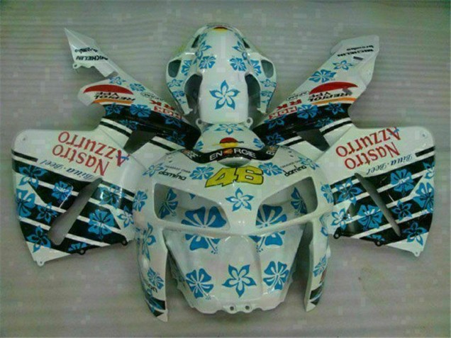 Buy 2005-2006 White Blue Nastro Azzurro 46 Honda CBR600RR Motorcycle Fairing UK Buy 2005-2006 White Blue Nastro Azzurro 46 Honda CBR600RR Motorcycle Fairing UK