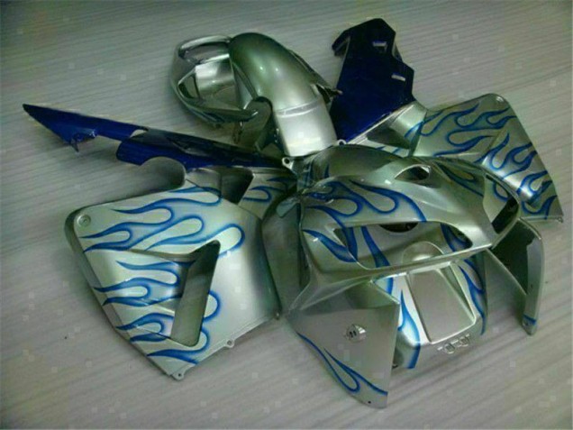 Buy 2005-2006 White Blue Flame Honda CBR600RR Motorcycle Fairing Kit UK Buy 2005-2006 White Blue Flame Honda CBR600RR Motorcycle Fairing Kit UK
