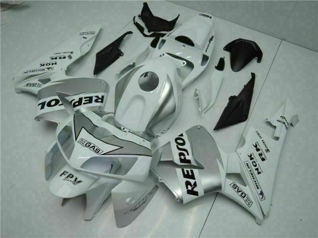 Buy 2005-2006 White Repsol Honda CBR600RR Bike Fairings & Bodywork UK Buy 2005-2006 White Repsol Honda CBR600RR Bike Fairings & Bodywork UK