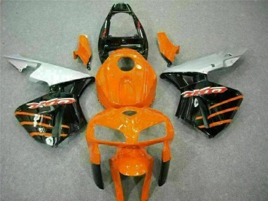 Buy 2005-2006 Black Orange Honda CBR600RR Motorcycle Replacement Fairings UK