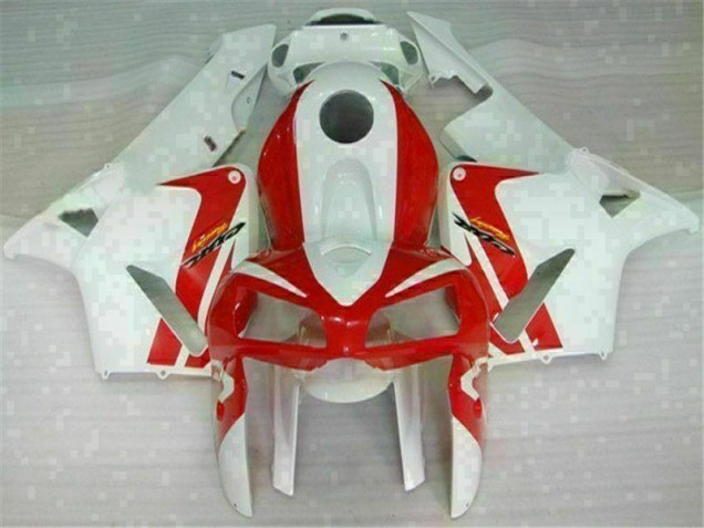 Buy 2005-2006 Red White Honda CBR600RR Motor Fairings UK Buy 2005-2006 Red White Honda CBR600RR Motor Fairings UK
