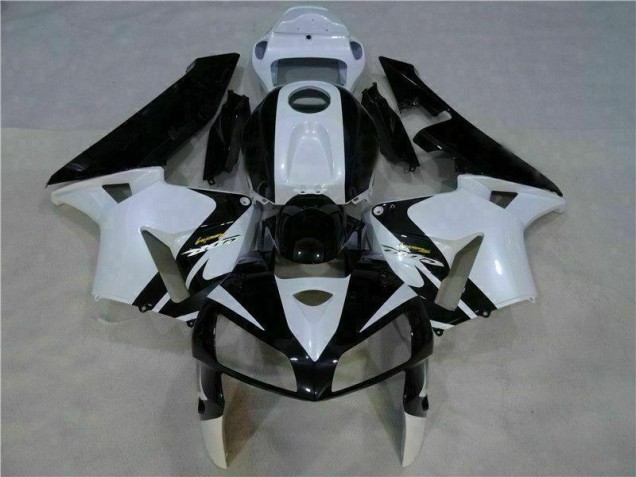 Buy 2005-2006 White Black Honda CBR600RR Motorbike Fairing UK Buy 2005-2006 White Black Honda CBR600RR Motorbike Fairing UK