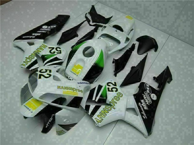 Buy 2005-2006 White Yellow Green 52 Honda CBR600RR Motorcycle Bodywork UK Buy 2005-2006 White Yellow Green 52 Honda CBR600RR Motorcycle Bodywork UK