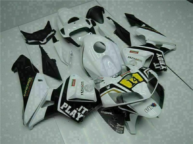 Buy 2005-2006 White Playboy 14 Honda CBR600RR Motorcycle Replacement Fairings UK Buy 2005-2006 White Playboy 14 Honda CBR600RR Motorcycle Replacement Fairings UK