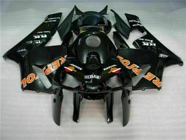 Buy 2005-2006 Black Repsol Honda CBR600RR Motorcylce Fairings UK Buy 2005-2006 Black Repsol Honda CBR600RR Motorcylce Fairings UK